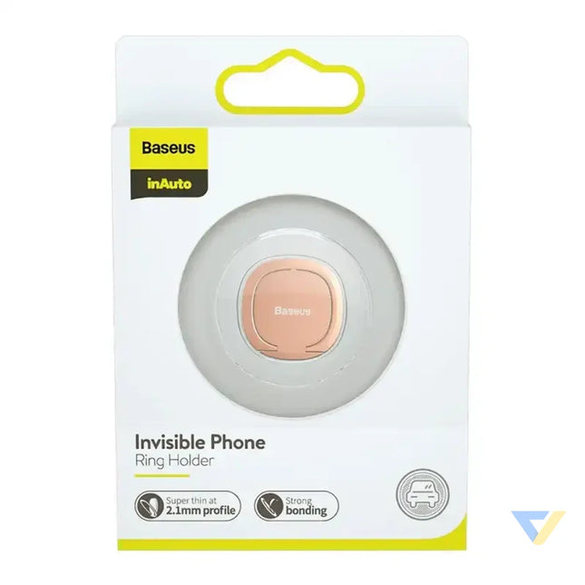 Baseus Invisible Ring holder for smartphones (rose gold) Ring holders