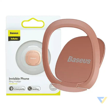 Baseus Invisible Ring holder for smartphones (rose gold) Ring holders