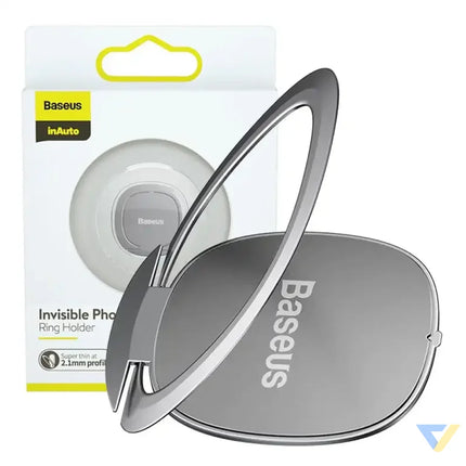 Baseus Invisible Ring holder for smartphones (silver) Ring holders