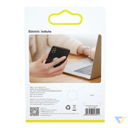Baseus Invisible Ring holder for smartphones (silver) Ring holders