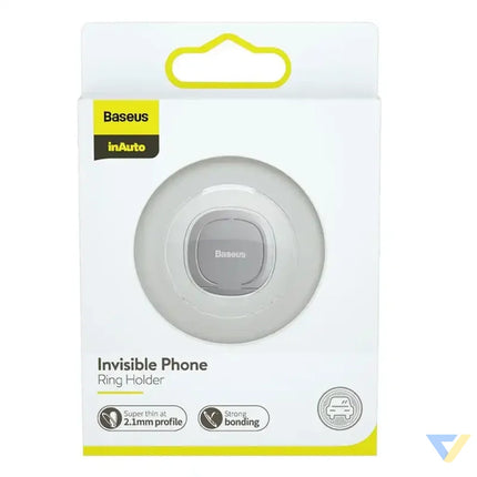 Baseus Invisible Ring holder for smartphones (silver) Ring holders
