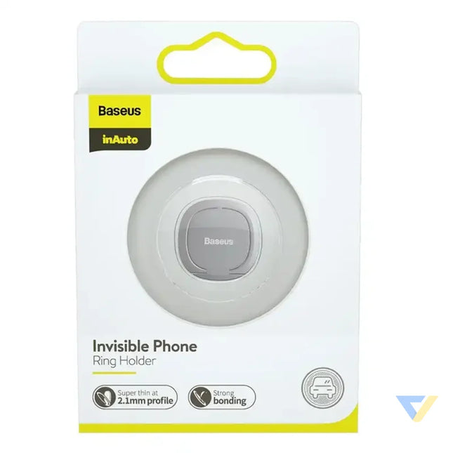 Baseus Invisible Ring holder for smartphones (silver) Ring holders