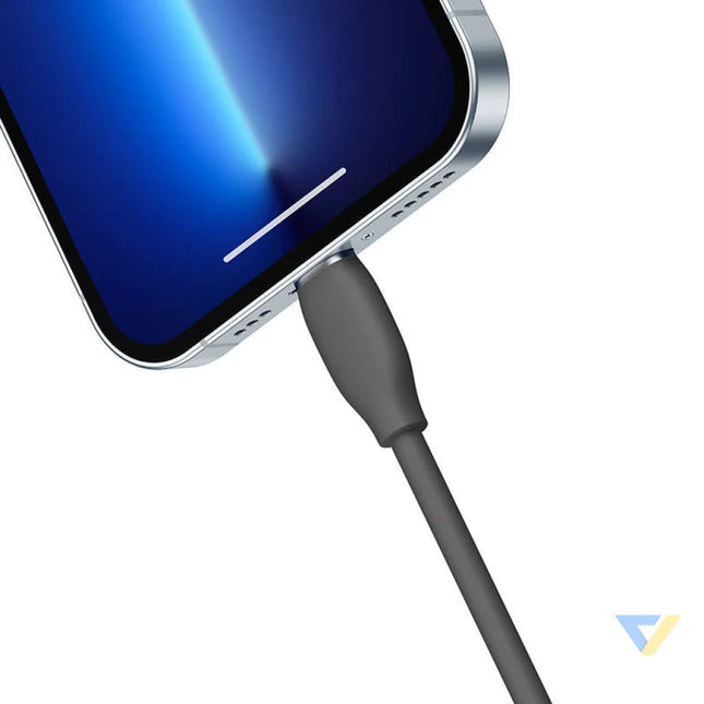 Baseus Jelly cable USB C to Lightning 20W 1,2m (black) USB C to Lightning