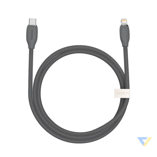 Baseus Jelly cable USB C to Lightning 20W 1,2m (black) USB C to Lightning