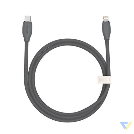 Baseus Jelly cable USB C to Lightning 20W 1,2m (black) USB C to Lightning