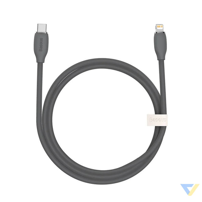 Baseus Jelly cable USB C to Lightning 20W 1,2m (black) USB C to Lightning