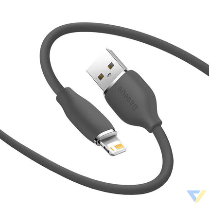 Baseus Jelly cable USB to Lightning 2,4A 1,2m (black) USB to Lightning