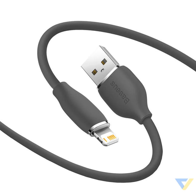 Baseus Jelly cable USB to Lightning 2,4A 1,2m (black) USB to Lightning
