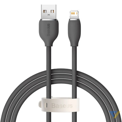 Baseus Jelly cable USB to Lightning 2,4A 1,2m (black) USB to Lightning