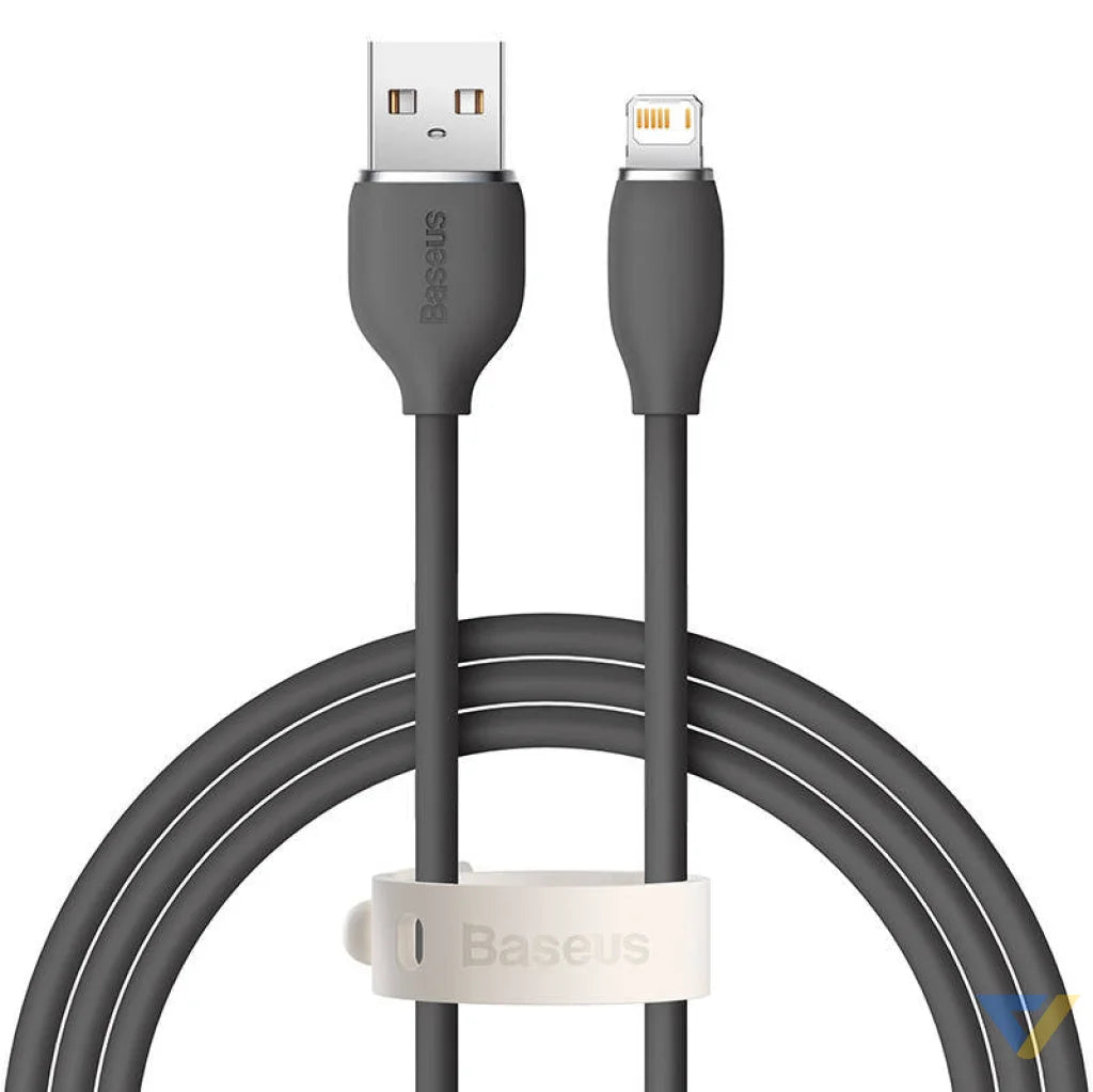 Baseus Jelly cable USB to Lightning 2,4A 1,2m (black) USB to Lightning