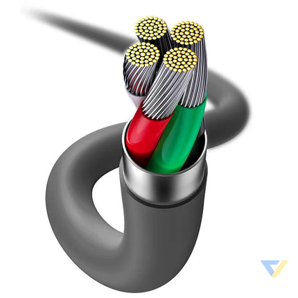 Baseus Jelly cable USB to Lightning 2,4A 1,2m (black) USB to Lightning