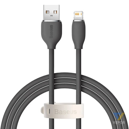 Baseus Jelly cable USB to Lightning 2,4A 1,2m (black) USB to Lightning