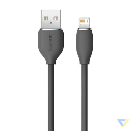 Baseus Jelly cable USB to Lightning 2,4A 1,2m (black) USB to Lightning