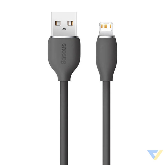 Baseus Jelly cable USB to Lightning 2,4A 1,2m (black) USB to Lightning