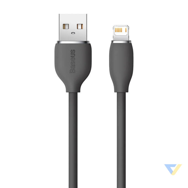 Baseus Jelly cable USB to Lightning 2,4A 1,2m (black) USB to Lightning