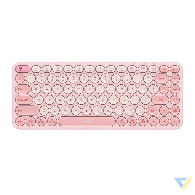 Baseus K01A Wireless Tri Mode Keyboard Baby Pink Mice keyboards