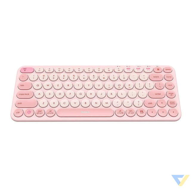 Baseus K01A Wireless Tri Mode Keyboard Baby Pink Mice keyboards