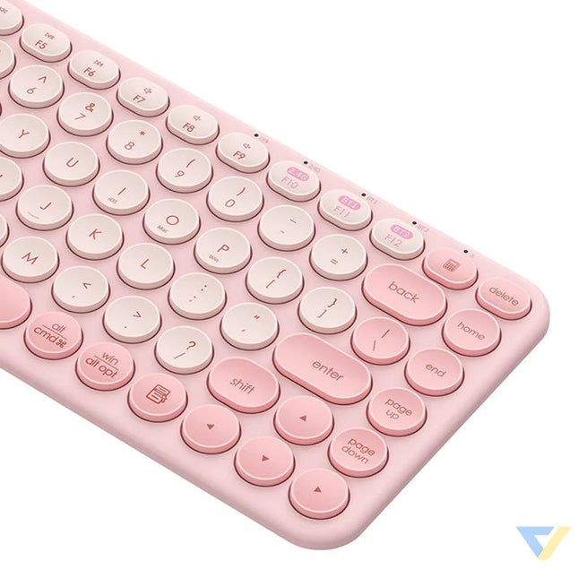 Baseus K01A Wireless Tri Mode Keyboard Baby Pink Mice keyboards