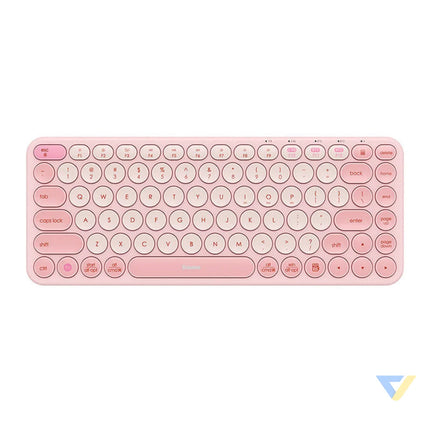 Baseus K01A Wireless Tri Mode Keyboard Baby Pink Mice keyboards