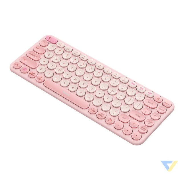 Baseus K01A Wireless Tri Mode Keyboard Baby Pink Mice keyboards