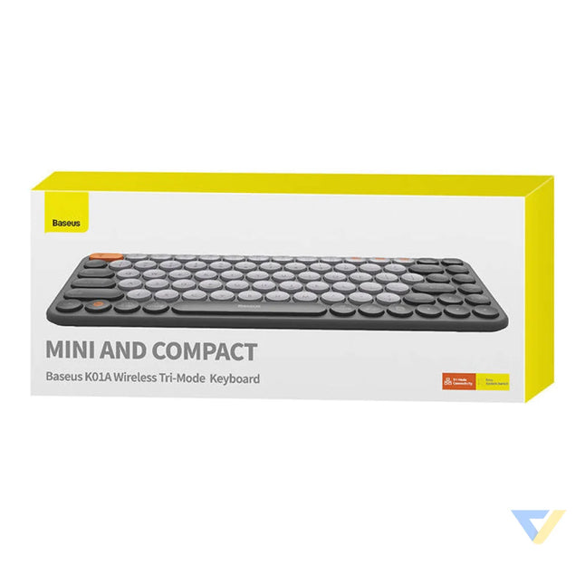 Baseus K01A Wireless Tri Mode Keyboard Frosted Gray Mice keyboards