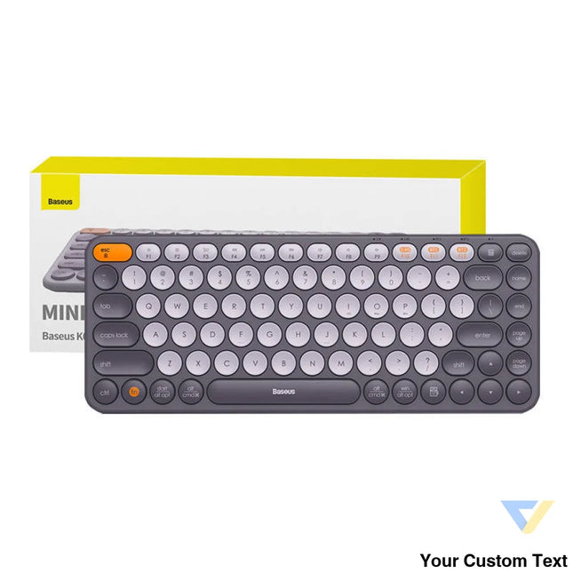 Baseus K01A Wireless Tri Mode Keyboard Frosted Gray Mice keyboards