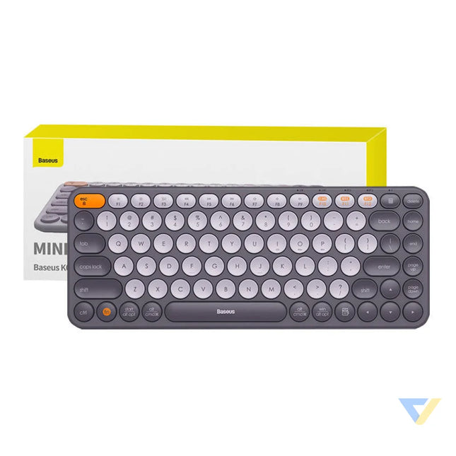 Baseus K01A Wireless Tri Mode Keyboard Frosted Gray Mice keyboards