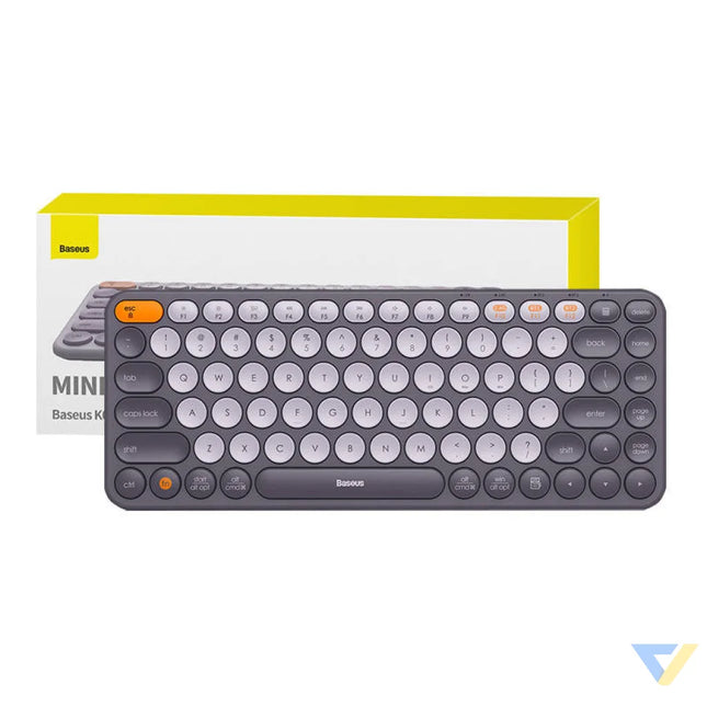 Baseus K01A Wireless Tri Mode Keyboard Frosted Gray Mice keyboards