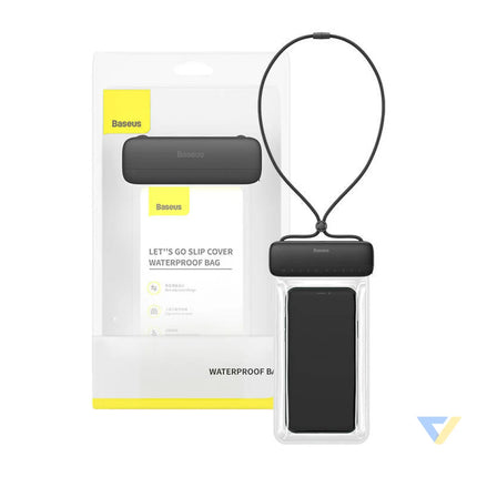 Baseus Let’s Go Universal waterproof case for smartphones (black) Waterproof cases
