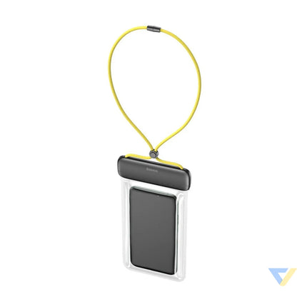Baseus Let’s Go Universal waterproof case for smartphones (black + yellow) Waterproof cases