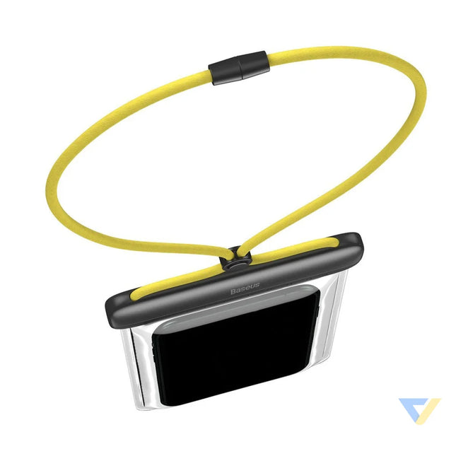 Baseus Let’s Go Universal waterproof case for smartphones (black + yellow) Waterproof cases