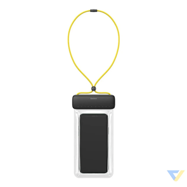 Baseus Let’s Go Universal waterproof case for smartphones (black + yellow) Waterproof cases