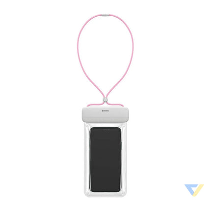 Baseus Let’s Go Universal waterproof case for smartphones (pink) Waterproof cases