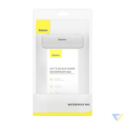 Baseus Let’s Go Universal waterproof case for smartphones (pink) Waterproof cases