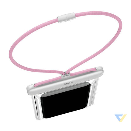 Baseus Let’s Go Universal waterproof case for smartphones (pink) Waterproof cases