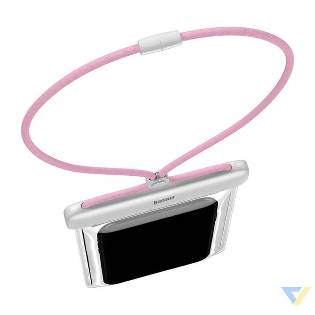 Baseus Let’s Go Universal waterproof case for smartphones (pink) Waterproof cases