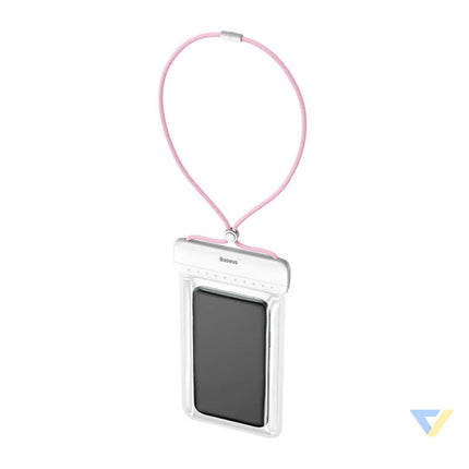 Baseus Let’s Go Universal waterproof case for smartphones (pink) Waterproof cases