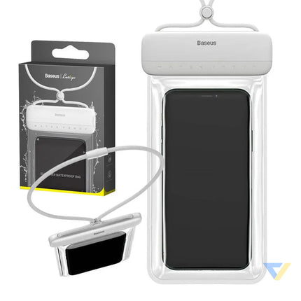 Baseus Let’s Go Universal waterproof case for smartphones (white) Waterproof cases