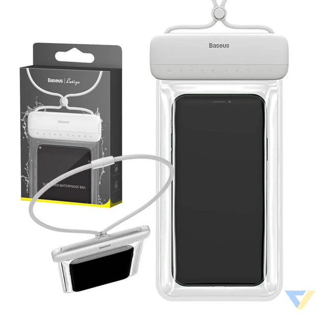 Baseus Let’s Go Universal waterproof case for smartphones (white) Waterproof cases