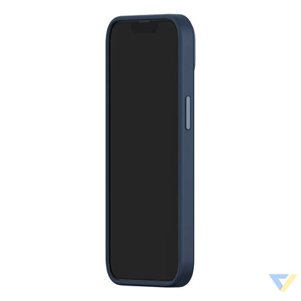 Baseus Liquid Silica Magnetic Case and Tempered Glass set for iPhone 14 Plus (blue) For smartphones
