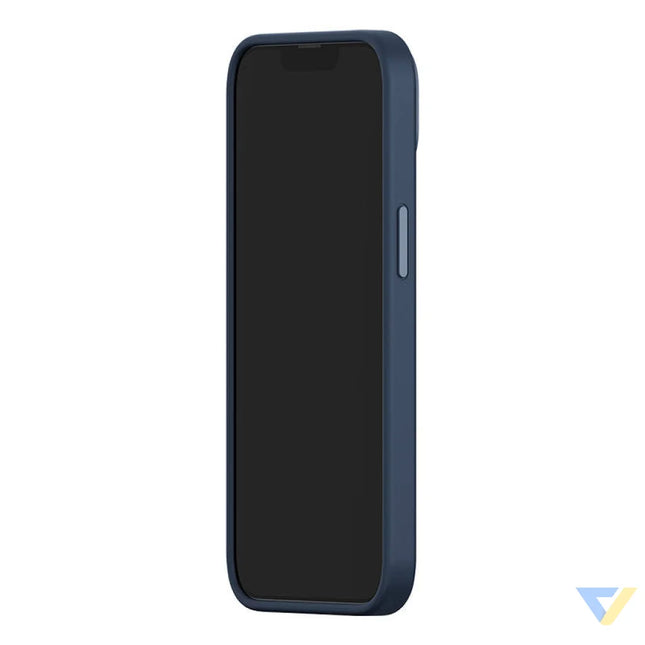 Baseus Liquid Silica Magnetic Case and Tempered Glass set for iPhone 14 Plus (blue) For smartphones