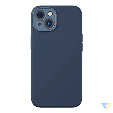 Baseus Liquid Silica Magnetic Case and Tempered Glass set for iPhone 14 Plus (blue) For smartphones