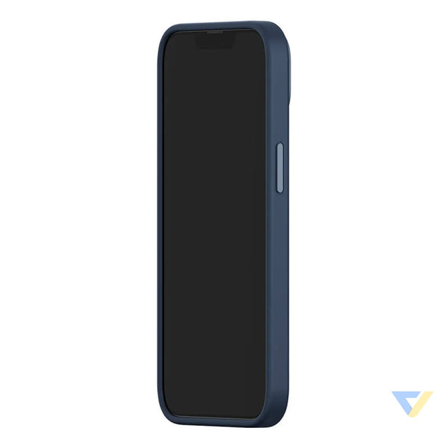 Baseus Liquid Silica Magnetic Case and Tempered Glass set for iPhone 14 Plus (blue) For smartphones