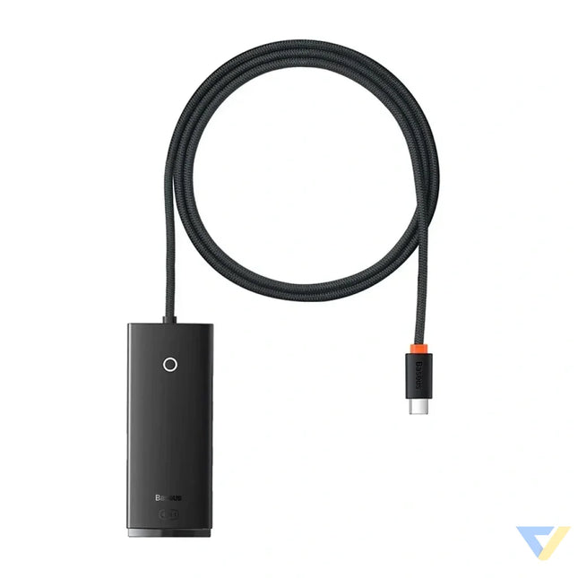 Baseus Lite Series Hub 4in1 USB C to 4x USB 3.0 + USB C 1m (Black) Hubs