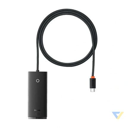 Baseus Lite Series Hub 4in1 USB C to 4x USB 3.0 + USB C 1m (Black) Hubs