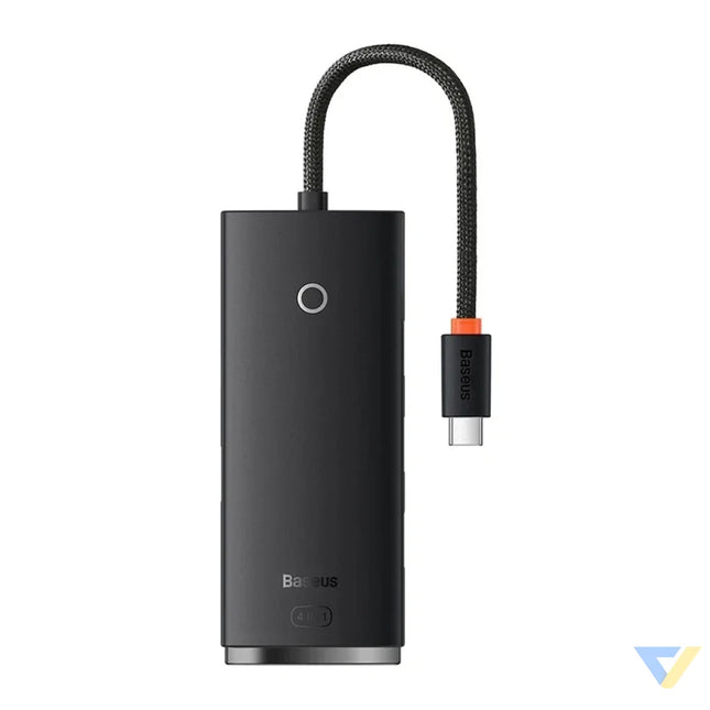 Baseus Lite Series Hub 4in1 USB C to 4x USB 3.0 + USB C 25cm (Black) Hubs
