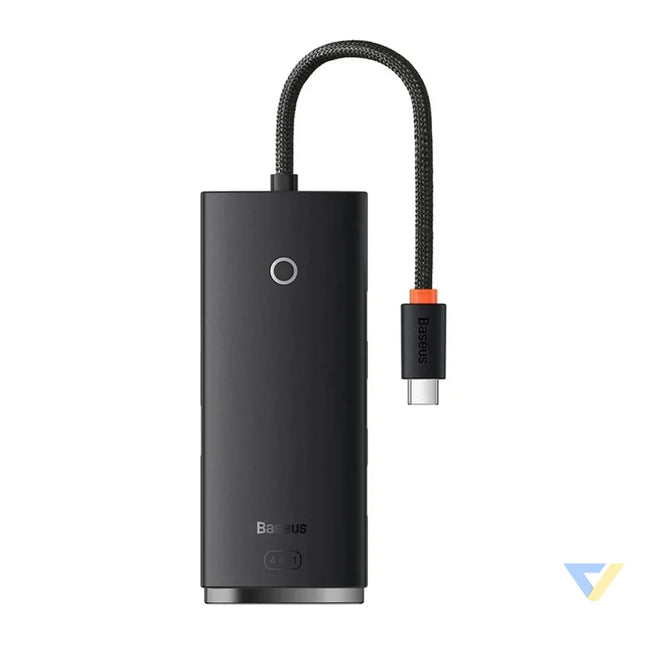 Baseus Lite Series Hub 4in1 USB C to 4x USB 3.0 + USB C 25cm (Black) Hubs