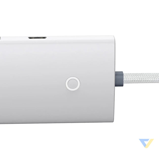 Baseus Lite Series Hub 4in1 USB to 4x USB 3.0 25cm (White) Hubs