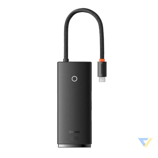 Baseus Lite Series Hub 5w1 USB C to 3x USB 3.0 + USB C + HDMI (black) Hubs