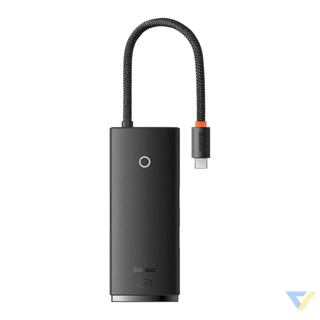 Baseus Lite Series Hub 6w1 USB C to 2x USB 3.0 + USB C + HDMI + SD/TF (black) Hubs